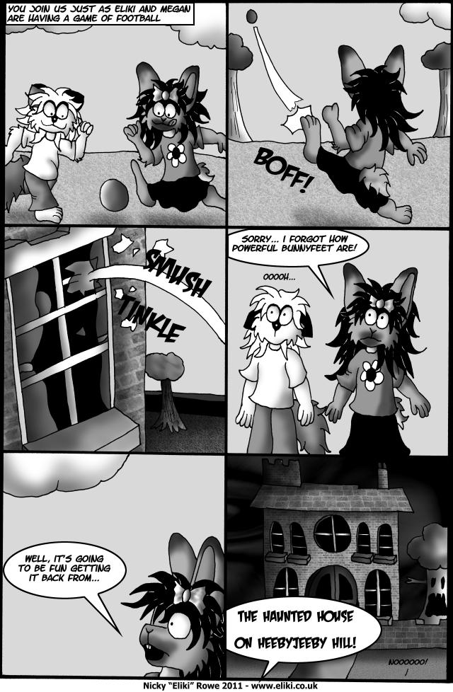 Chapter 3 - The Haunted House On Heebyjeeby Hill Page 1