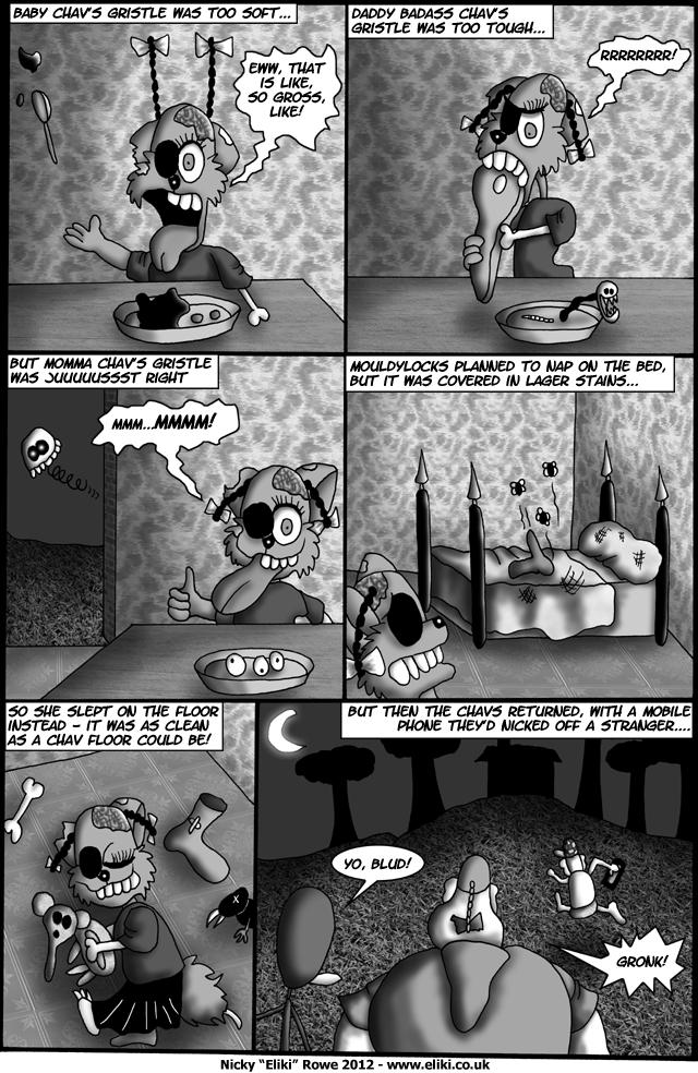 Side Story 1 - Mouldylocks And The Three Chavs - Page 3