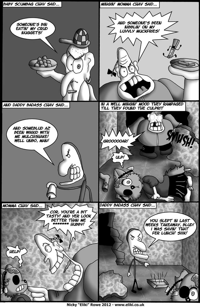 Side Story 1 - Mouldylocks And The Three Chavs - Page 4